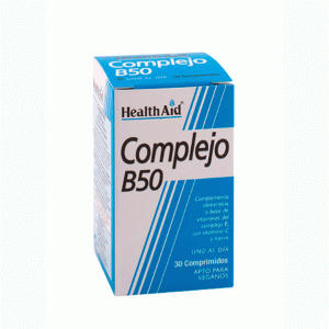 Complejo B50 30comp health Aid Nutrinat